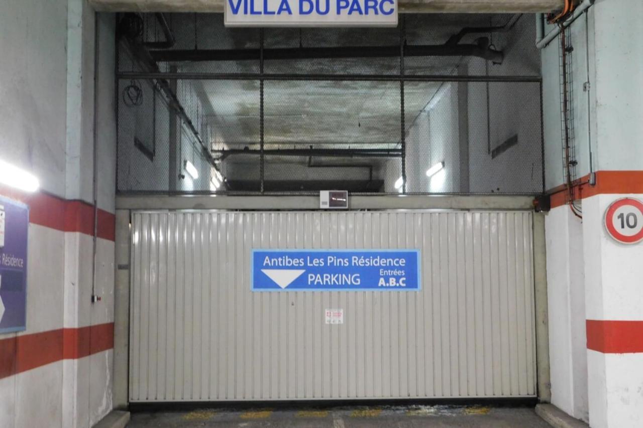 דירות "T2 "Antibes Les Pins 3" Air Conditionned Sea View With Parking And Pool" מראה חיצוני תמונה