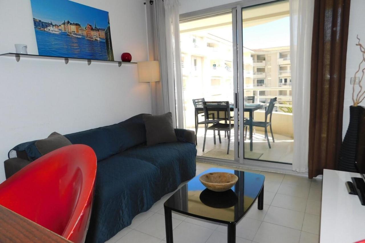 דירות "T2 "Antibes Les Pins 3" Air Conditionned Sea View With Parking And Pool" מראה חיצוני תמונה